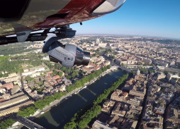 Aerial filming All The Money In The World over Rome with Helicopter aerial filming Mini Eclipse