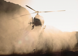 Helicopter Aerial Filming for The Martian in Wadi Rum desert using Shotover K1 | Marzano Films