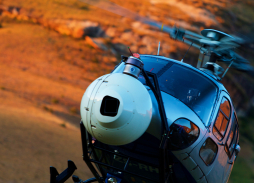 Aerial filming Black Panther in South Africa with Helicopter aerial filming camera Eclipse XLHD