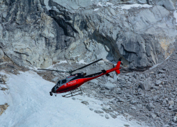 Everest Base Camp Aerial Rescue captured using Helicopter Aerial Filming