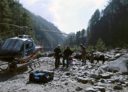 Kathmandu Helicopter Aerial Filming, Everest Mountain Rescue for The Discovery Channel mini series | Marzano Films