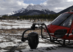 Helicopter Aerial Filming using Shotover K1 for The Revenant in Canmore, Alberta | Marzano Films