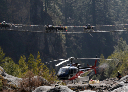 Aerial Filming for Mount Everest Rescue for The Discovery Channel | Marzano Films Helicopter aerial filming